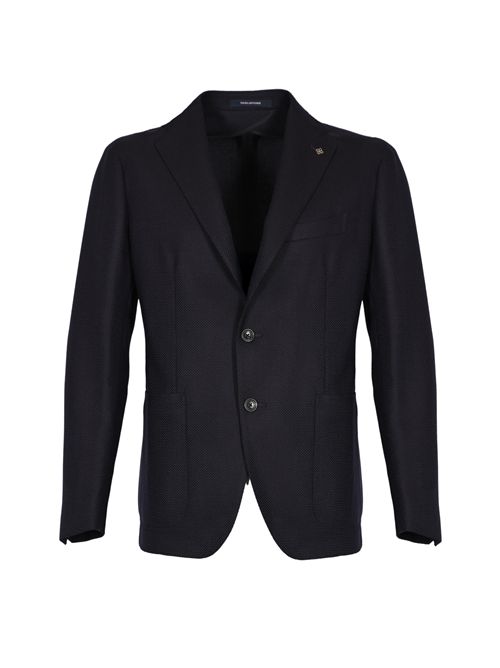 Giacca monopetto in lana vergine Blu Tagliatore | 1SMC22K 120028 PER012 B50491254